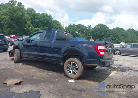 2023 Ford F150 Xl из США, поврежденный, VIN 1FTEX1EP6PKD76522